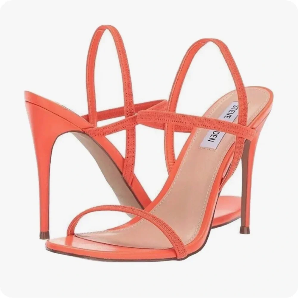 Steve Madden Gabrielle Stilleto Slingback Sandal, 9M, 4” heel, open toe. - Picture 2 of 6